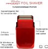 Picture of StyleCraft Prodigy Professional Cordless Hypoallergenic Gold Foil Shaver, Matte Metallic Red