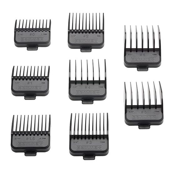 Picture of BARBERHOOD Set of 8 Double Magnetic Guards for clipper